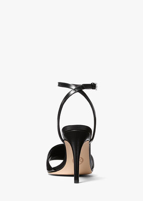 michael kors rebecca leather sandal