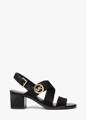 michael kors vera leather sandal