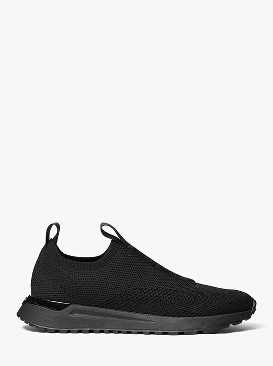 Bodie Logo Tape Stretch Knit Slip-On Trainer | Michael Kors Official ...