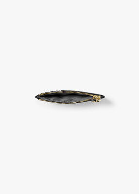 Empire Small Woven Leather Card Case