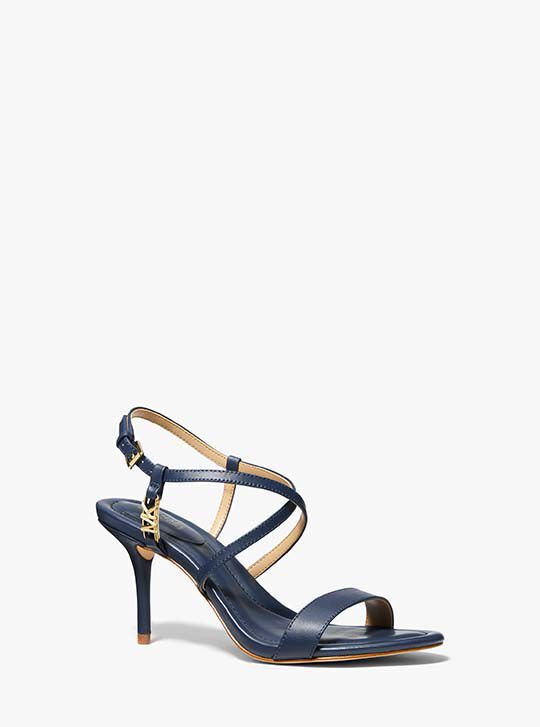 Michael kors clearance navy wedges