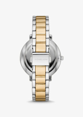 Pyper Pavé Two-Tone Logo Watch
