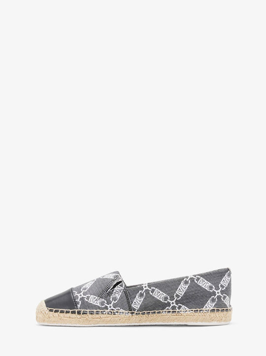 Kendrick Empire Diamond Logo Jacquard Slip-On Espadrille