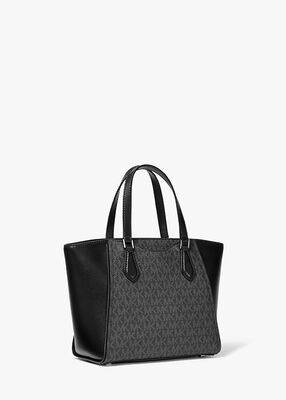 Taryn Small Signature Logo Convertible Tote Bag