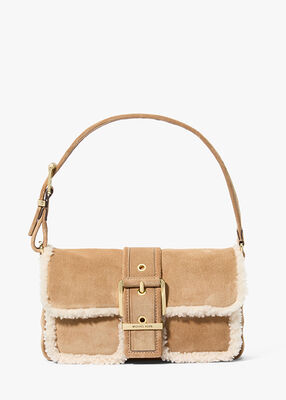 Colby Medium Suede Shoulder Bag