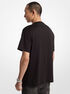 michael kors logo embossed cotton t shirt