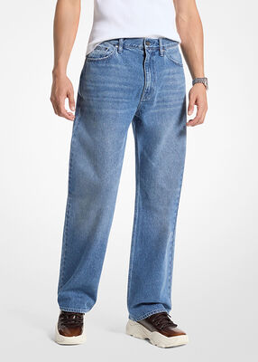 michael kors arden relaxed fit denim jeans