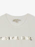 michael kors logo stretch cotton t shirt