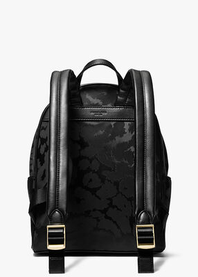 Bex Leopard Jacquard Nylon Backpack