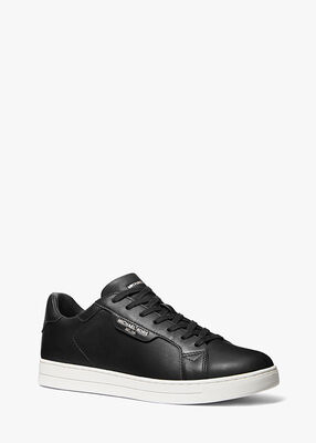 michael kors keating leather sneaker