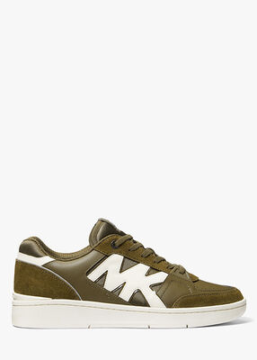 michael kors rebel leather sneaker