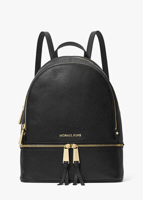 Rhea Medium Leather Backpack