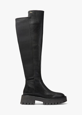 michael kors asher leather knee high boot