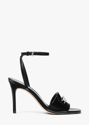 michael kors rebecca leather sandal