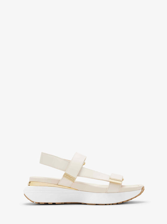 michael kors ari leather sport sandal