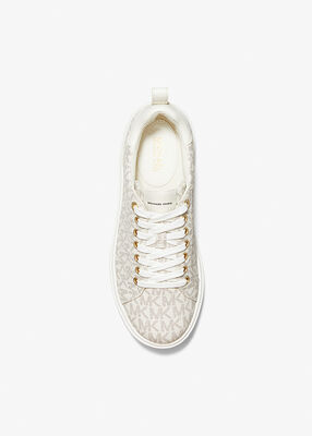 michael kors emmett signature logo sneaker