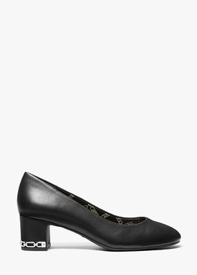 michael kors june flex leather pump