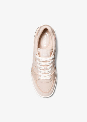 michael kors rebel leather sneaker