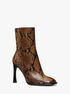 Kelsea Snake Embossed Leather Boot