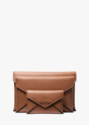 michael kors jordi 3 in 1 leather envelope wallet