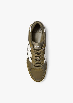 michael kors rebel leather sneaker