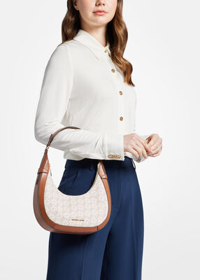 Preston Small Empire Signature Logo Shoulder Bag