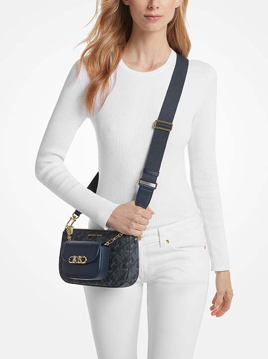 Parker Large Empire Signature Logo 2-in-1 Crossbody Bag