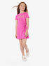 michael kors embellished logo cotton dress