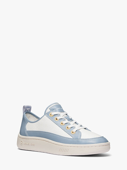 Shea Two-Tone Faux Leather Sneaker