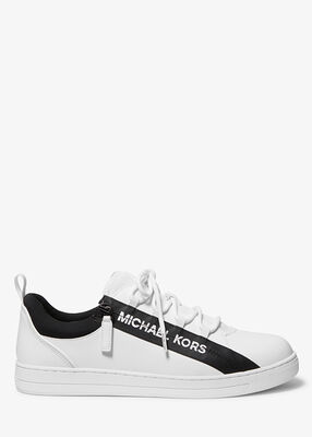 Keating Leather and Mesh Zip-Up Sneaker