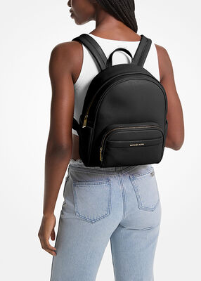 Bex Medium Pebbled Leather Backpack