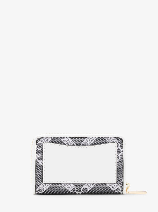 Jet Set Small Empire Logo Jacquard Card Case