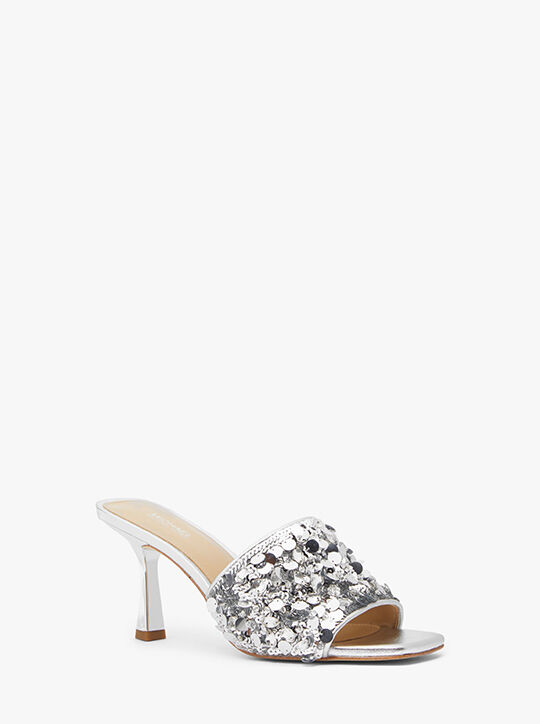 Tessa Sequined Mule Sandal