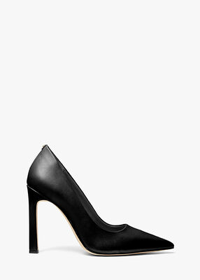 michael kors amara leather pump