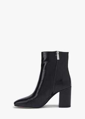 Perla Leather Ankle Boot