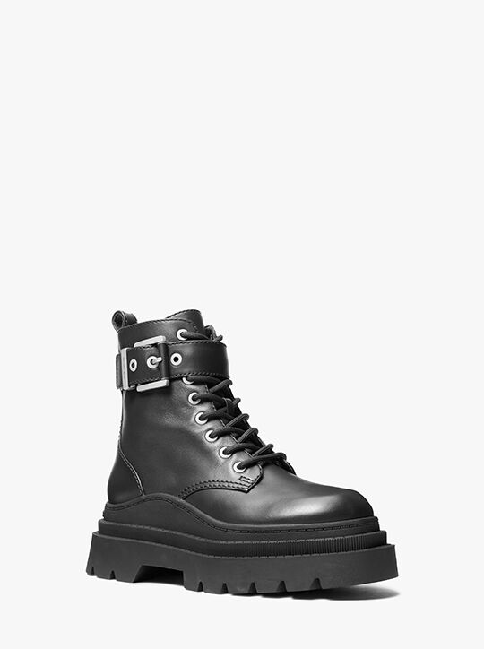 Colby Leather Combat Boot