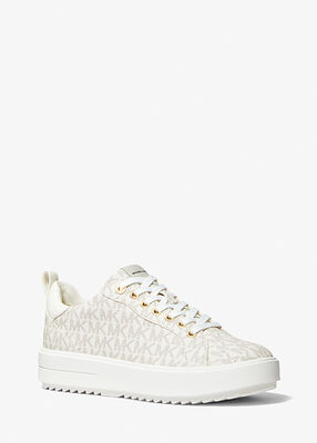 michael kors emmett signature logo sneaker