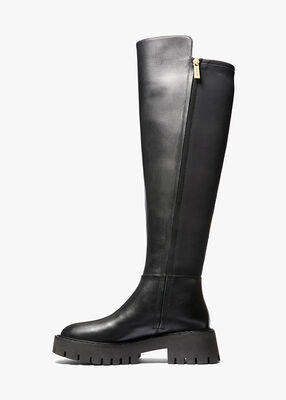 Asher Leather Knee-High Boot