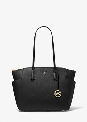 Marilyn Medium Saffiano Leather Tote Bag