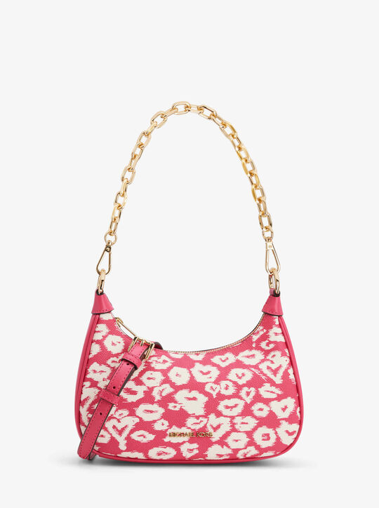 Cora Medium Graphic Animal Print Shoulder Bag