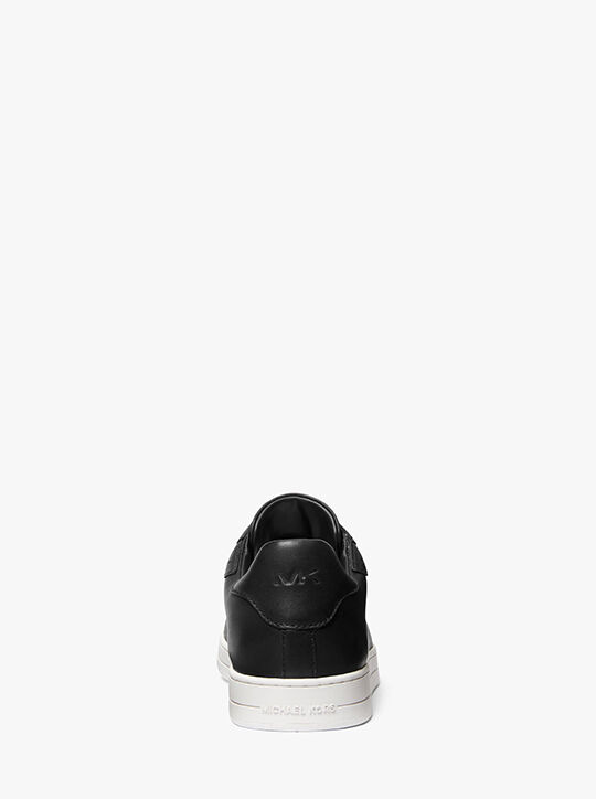 michael kors keating leather sneaker