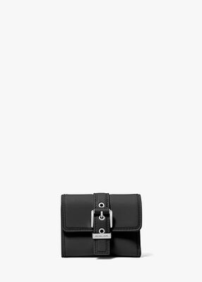 michael kors colby small leather tri fold wallet