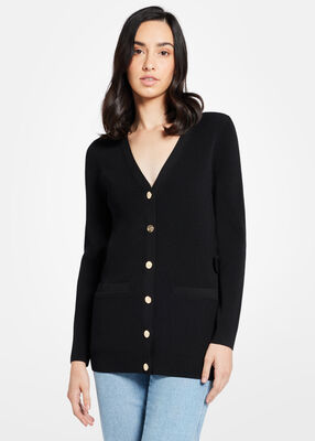 michael kors stretch knit cardigan