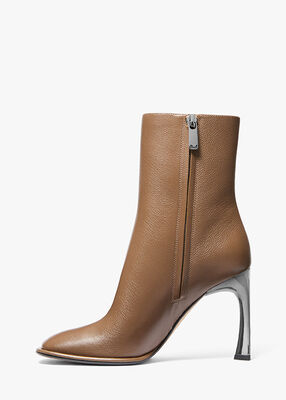 michael kors kelsea leather boot