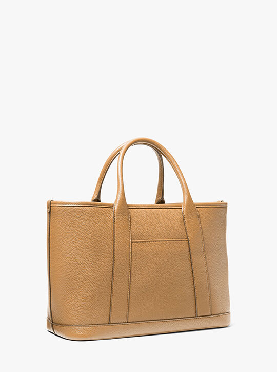 Luisa Medium Pebbled Leather Tote Bag