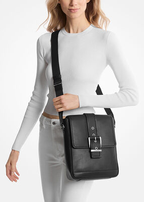 michael kors colby leather crossbody bag