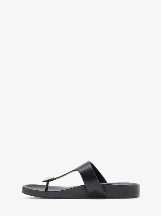 Lucinda Leather T-Strap Sandal