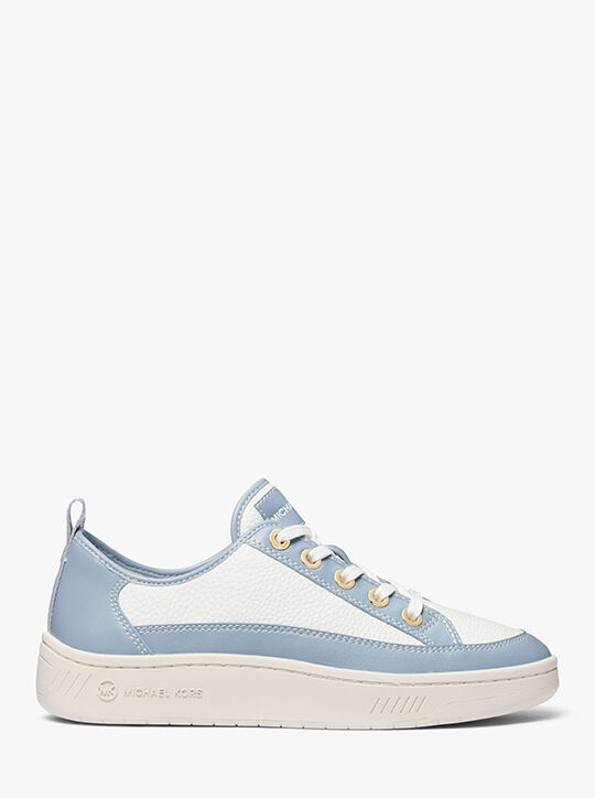 Shea Two-Tone Faux Leather Sneaker