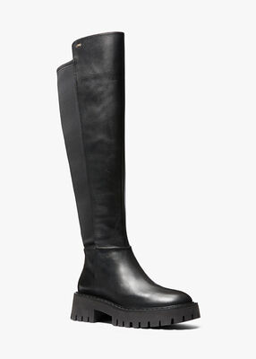 Asher Leather Knee-High Boot