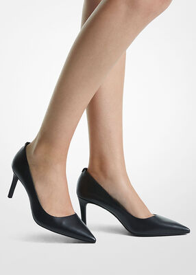 michael kors alina flex leather pump